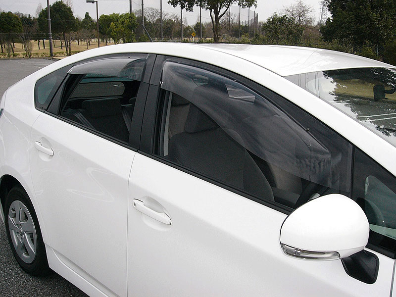 オックスバイザー（OXバイザー） サイドバイザー （ドアバイザー） スポーティーカット プリウス ZVW30 フロント 用 SP-79 【受注生産品約2週間】