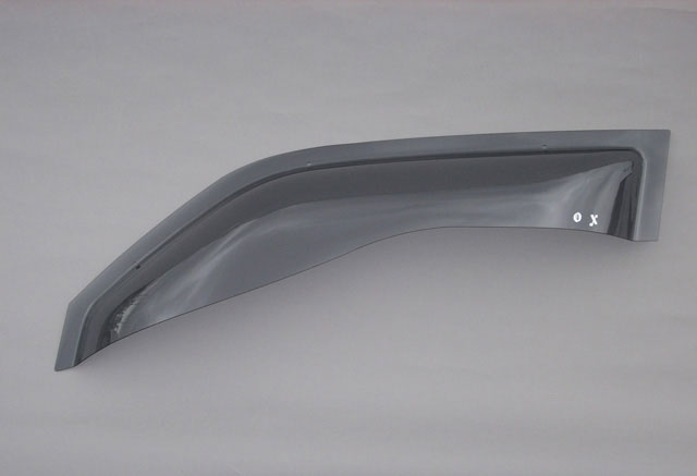 オックスバイザー（OXバイザー） サイドバイザー （ドアバイザー） スポーティーカット トッポBJ・ワイド H41・H42・H43・H46・H47・H48 フロント用 BL-35 【受注生産品約2週間】