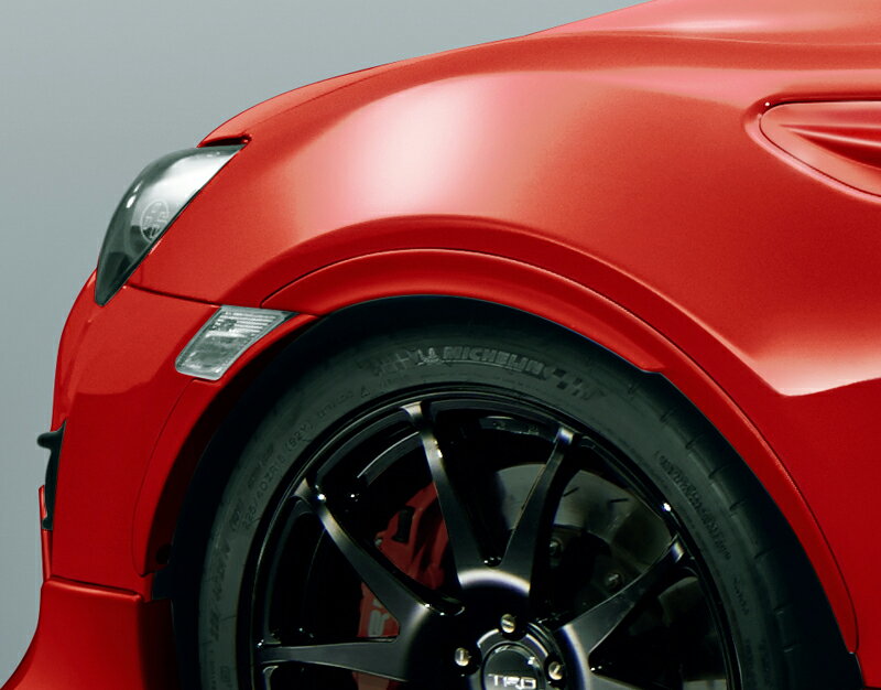 【お取り寄せ商品】TRD フェンダーエクステンション（TRDリヤバンパースポイラー対応） 86(ZN6) 素地 M/C後