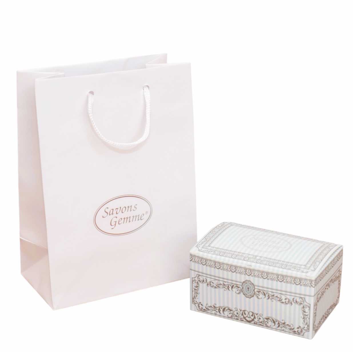 ショップ袋:素材 紙 W180×D100×H250mm ショップロゴ入り 160円