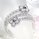 pt900【1.0ct】フラワー ダイヤモンド リングファッション ジュエリー アクセサリー レディース 指輪 プラチナ ダイヤモンドリング ダイヤ 1ct 1カラット 花 フラワー パヴェ プレゼント ギフト 4月 豪華 刻印無料 代引手数料無料 送料無料 品質保証書