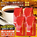\食いしんぼう祭★先着1000円クーポン対象/ コーヒー豆 コーヒー粉 送料無料 珈琲豆 おからクッキー付き 秋味グルメ福袋 1.6kg 400gx4袋 中挽き/豆のまま 焙煎したて 福袋 大容量 飲み比べ セット 160杯分 澤井珈琲 【RDT】 【TSDT】
