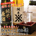 母の日 プレゼント 贈り物 日本酒 ギフト 居酒屋気分　おうちでこぼれ酒セット 720ml×2本 オリジナルグラス＆塗り枡 …