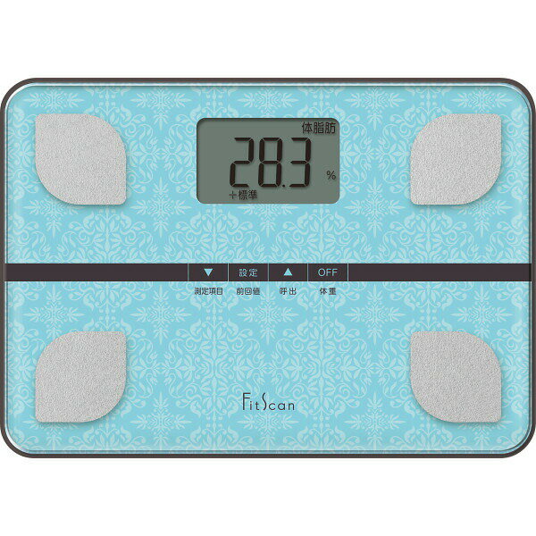 タニタ 体組成計 フィットスキャン ブルー FS-103-BL 【_