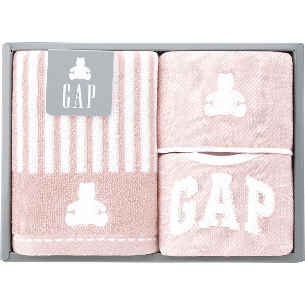 baby GAP フェイス・ハンカチ・スタイセット ピンク 54-5019200 【_