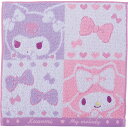 サンリオ タオルハンカチ マイメロディ&クロミ PN201500 (メール便専用・同梱不可)【_