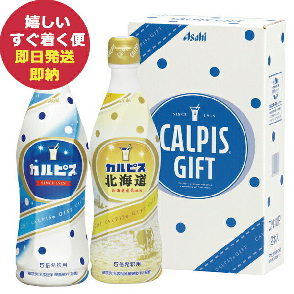 カルピス ギフトセット 2本 CN10P 乳酸菌 (あす楽) 【のし包装可】_