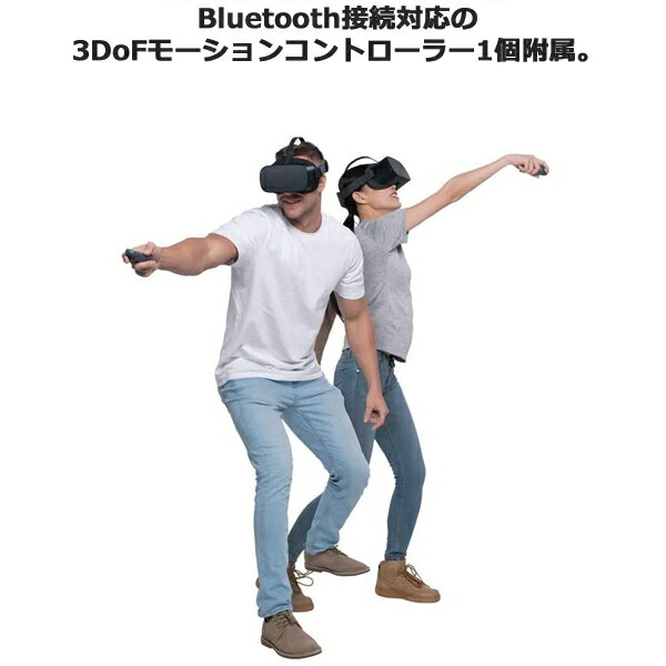 Pico G2 4K スタンドアローン型VR ゴーグル 3D ヘッドマウントディスプレイ A7510 黒 (あす楽) 送料無料(北海道・沖縄を除く)【熨斗/包装紙/メッセージカード/無料ビニール袋不可】_