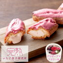 お取寄 完熟いちごエクレア&プリザーブドフラワー KJ-EKR3SP SW1219 送料無料(北海道・沖縄を除く)【代引/熨斗包装不可】_
