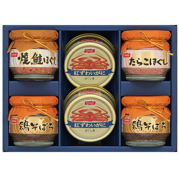 ニッスイ 紅ずわいがに缶詰・びん詰詰合せ BK-30C 【_