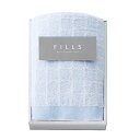 FILLS フェイスタオル1P ブル− カーブタイル F-50502 【_xSSN_