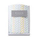 FILLS フェイスタオル1P カラ− カラーヘリンボーン F-50508 【_xSSN_