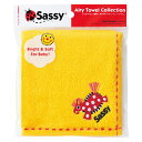 sassy サッシー タオルハンカチ1P SM-9454 イエロー 【_