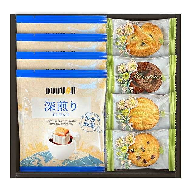 ドトールコーヒと4種類のクッキー詰合せ JDT-07 【_