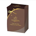 手提げ袋付 GODIVA ゴディバ ダークチョコレート ラングドシャクッキー 4枚入 208053 送料無料(北海道・沖縄を除く)【_