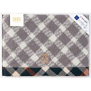 DAKS ダックス ブラックハウスチェックベア バスタオル 55-3079300 【_