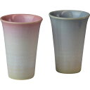 萩焼 つぼみ ペアフリーカップ 14400-1 【_