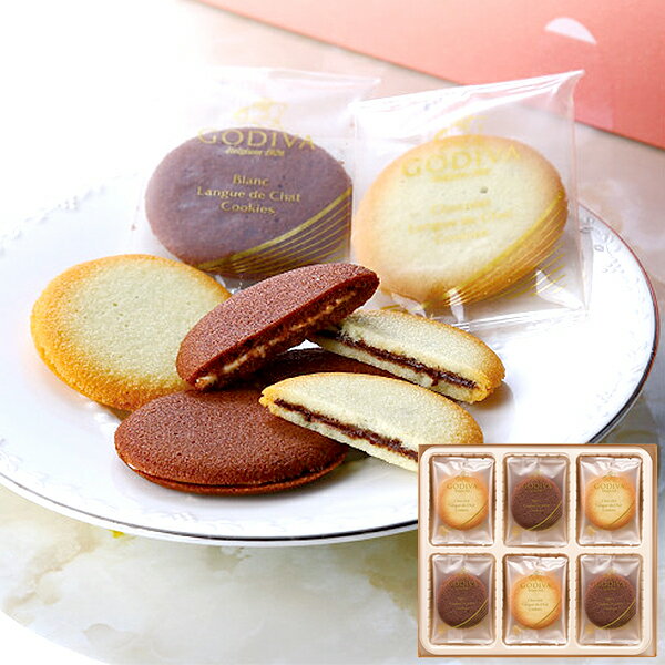 GODIVA ゴディバ ショコラ&ブラン ラングドシャクッキーアソートメント 18枚 205549 【_ t25xg _