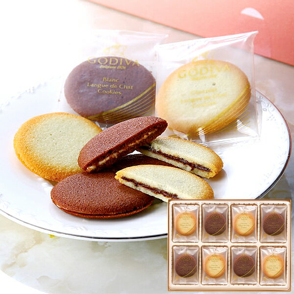 GODIVA ゴディバ ショコラ&ブラン ラングドシャクッキーアソートメント 30枚 205550 【_ t25xg _