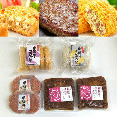 お取り寄せ 飛騨牛グルメセット NP-58 送料無料 北海道・沖縄を除く 【代引/熨斗包装不可】 東海_