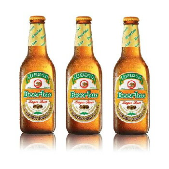 ラオスビールビアラオ　ラガー　beerlao lager 330ml瓶　24本セット ラオ ブルワリー社 正規輸入品