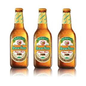 ラオスビールビアラオ　ラガー　beerlao lager 330ml瓶　24本セット ラオ ブルワリー社 正規輸入品【倉庫A】
