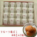 フルーツ梅ぼし 和紙包み20粒入(南高梅) 深見梅店 ギフト のし対応可