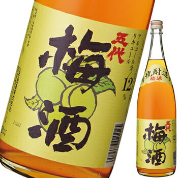 リキュール/梅酒 本格芋焼酎造り 五代梅酒12度...の商品画像