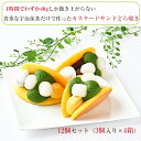 京都・東山茶寮 宇治抹茶 カスタードサンドどら焼き 12個セット(3個入り×4箱) 京・和華 きょう・おはな のし対応可 ギフト