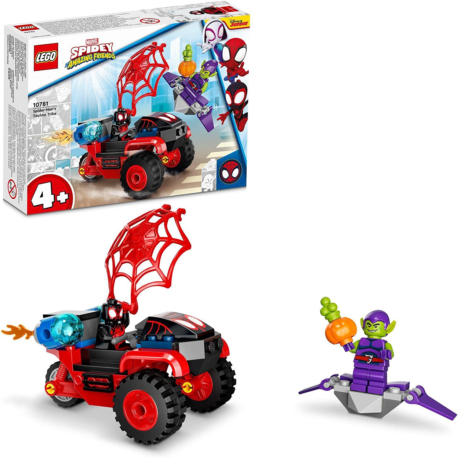 レゴ(LEGO) (R)マーベル スパイディとすごいなかまたち マイルズ モラレス：スパイダーマンのスーパートライク 10781