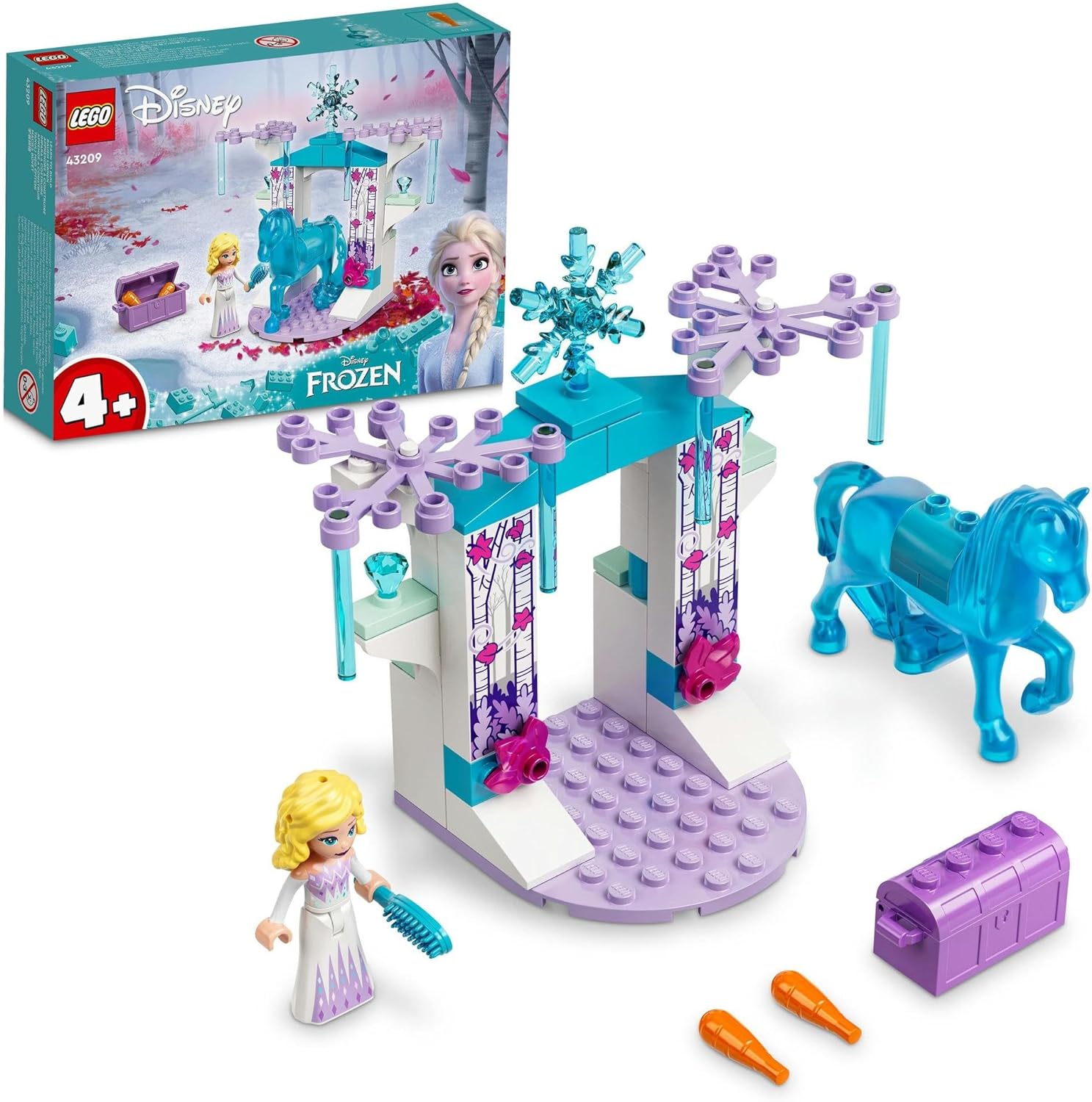 レゴ ディズニープリンセス レゴ(LEGO) ディズニープリンセス エルサとノックの氷の馬小屋 43209
