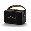 マーシャル Bluetooth対応 ポータブルスピーカー KILBURN II (Black and Brass) Marshall KILBURN II Black and Brass KILBURN2BLA