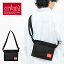 【クーポン利用で10%OFF】メール便送料無料 マンハッタンポーテージ ショルダーバッグ サコッシュ ミニバッグ コーデュラナイロン 軽量 小さめ 黒 シンプル...