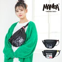 メール便送料無料 マンバ ウエストバッグ ショルダーバッグ ミニバッグ 撥水 ロゴ ファニーパック 大人 レディース メンズ 女子 男子 男女兼用 大学生 高校...