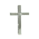 ラペルピン ブローチ SVシルバー シルバーラペルピン クロス クロスラペルピン 十字架 一粒石 シルバーラペルピン ピンバッジ ピンブローチ タックピン タイ...