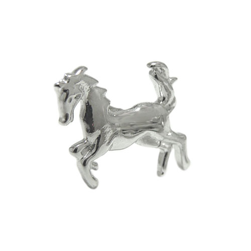 ラペルピン ブローチ プラチナ プラチナラペルピン 馬 ウマ 馬ラペルピン ホース 競走馬 競馬 地金 地金ラペルピン ピンバッジ ピンブローチ タックピン タ...