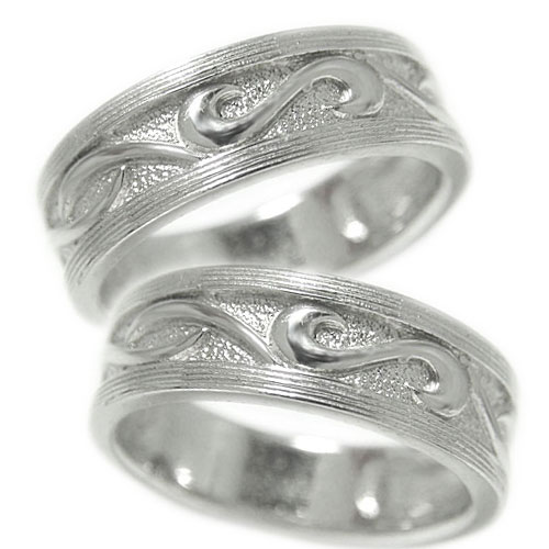 リング ペアリング K18ホワイトゴールド イエローゴールド ピンクゴールド ペア 指輪 地金 地金ペアリング 人差し指 中指 幅広 太め 薬指 小指 ピンキー...