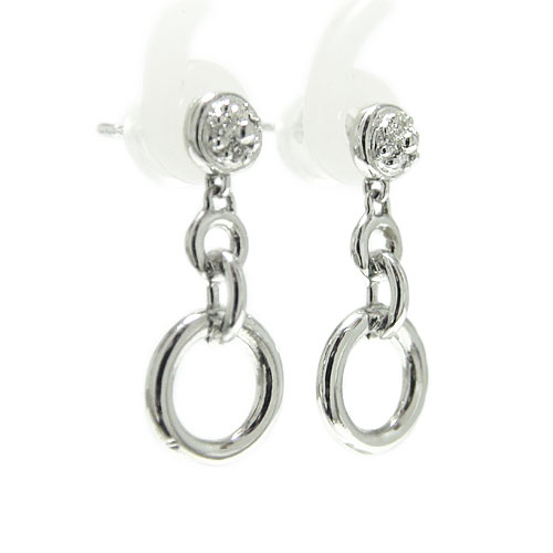 PT900プラチナ ピアス スタッド 揺れる ダイヤモンド スイング リング サークル ラウンド 輪っか ブラ プラチナ プラチナピアス ダイヤピアス 揺れるピアス モチーフ キャッチ シリコン 天然石 誕生石 普段使い カジュアル プレゼント 贈り物 ギフト お勧め 記念日 誕生日