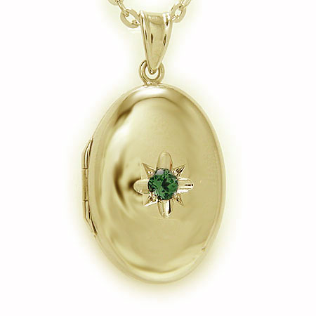 K18イエローゴールド ロケット ロケットペンダント ペンダント ガーネット「グリーンガーネット」天然石 写真入れ 薬入れ ピルケース グリーン 緑の石 色石 オーバル形 楕円形 小判形 1月誕生石 「文字入れ無料」プレゼント ギフト 贈り物 記念日【国産】