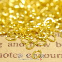 Cカン 3mm×4mm 線径0.5mm 約300個 300ヶ ゴールド 連結金具 接続金具 副資材 基本パーツ アクセサリーパーツ アクセサリー パーツ おすす...