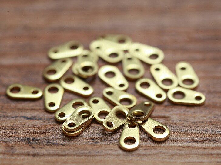 乐天商城 - 【ダルマカン(約7mm)約25個セット】約1mm厚 ゴールド 板カン 板ダルマ 留め金具 ビーズパーツ アクセサリー 基礎金具 副資材 パーツ ハンドメイド 材料 問屋 おすすめ