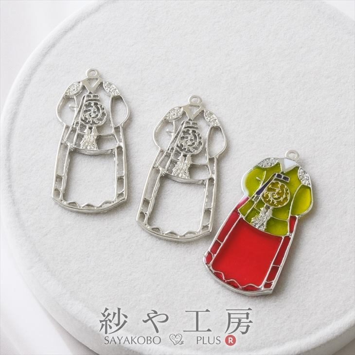 乐天商城 - 【店内最大P20倍】空枠 チマチョゴリ D 推し活 アクセサリー パーツ シルバー 44mm 2個 韓服 韓流 レジン枠 フレーム オタ活 約4.4cm 問屋 土台 セッティング 型 レジン用 メタルパーツ ハンドメイドパーツ 推し活グッズ さや工房 手作り アクセサリーパーツ 卸 おすすめ