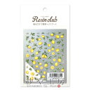 Resin club(レジンクラブ) 埋め込みレジンシール れもん アクセサリーパーツ パーツ イエロー 88×150mm 1個 レモン 檸檬 果物 フルーツ ...