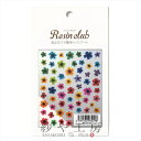 Resin club(レジンクラブ) 埋め込みレジンシール カラフルドライフラワー アクセサリー パーツ 88×150mm 1枚 花 華 お花 レジン用 封入 レジン資材 レジン用品 レジンシール レジン封入 ハンドメイド ハンドメイドパーツ 材料 問屋 卸 おすすめ さや工房 手作り 卸 おすすめ