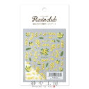 【店内最大P20倍】Resin club(レジンクラブ) 埋め込みレジンシール 春の花 ミモザ アクセサリー パーツ 88×150mm 1個 レジン用 封入 レジン資材 問屋 レジン用品 レジンシール レジン封入 ハンドメイド資材 植物 さや工房 手作り アクセサリーパーツ 卸 おすすめ