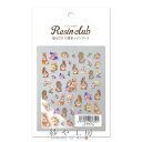 Resin club(レジンクラブ) 埋め込みレジンシール うさぎ アクセサリー パーツ 88×150mm 1個 動物 レジン用 封入 レジン資材 問屋 レジン用品 レジンシール レジン封入 ハンドメイド資材 生き物 さや工房 手作り アクセサリーパーツ 卸 おすすめ