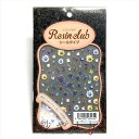 Resin club(レジンクラブ) 埋め込みレジンシール ドライフラワー ブルー 88×150mm お花 1枚 シール レジン用 封入 レジン資材 レジン用品...
