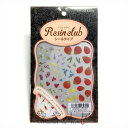 Resin club(レジンクラブ) 埋め込みレジンシール 花びらアソート 88×150mm 1枚 1ヶ レジンクラブ シール レジン用 封入 レジン資材 レジ...