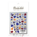 【店内最大P20倍】Resin club(レジンクラブ) 埋め込みレジンシール ビオラ 88×150mm 1個 アクセサリー パーツ 花 植物 フラワー パンジー レジン用 封入 レジン資材 問屋 レジン用品 レジンシール ハンドメイド資材 さや工房 手作り アクセサリーパーツ 卸 おすすめ