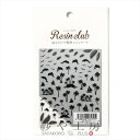 【店内最大P20倍】Resin club(レジンクラブ) 埋め込みレジンシール 海辺のシルエット ブラック 88×150mm 1枚 1ヶ 南国 レジンクラブ シール レジン用 封入 レジン資材 レジン用品 アクセサリー パーツ ハンドメイド 材料 アクセサリーパーツ 問屋 卸 おすすめ